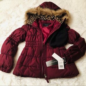 BURGUNDY JACKET WEATHERTAMER Size 7/8